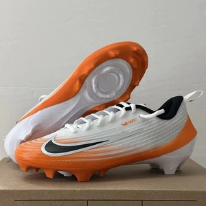 Size 7.5 - Nike Vapor Speed 3 White Safety Orange HM8849-104 (Football Cleats) - Picture 1 of 7