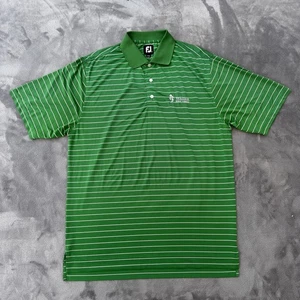 FootJoy Poloshirt Herren Medium gestreift Golf Performance Wailea Maui Hawaii - Bild 1 von 9