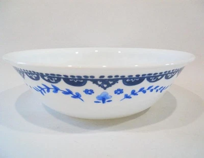 ❤️ Corelle PORTOFINO *Choose 1-Qt OR 2-Qt SERVING BOWL *Italian Coast Blue Tiles - Image 1 of 4
