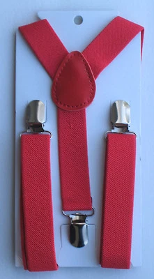 NUEVO Niños Niñas Niños Niños Clip en Y Espalda Tirantes Elásticos VENDEDOR DE EE. UU. Foto 1 de 2