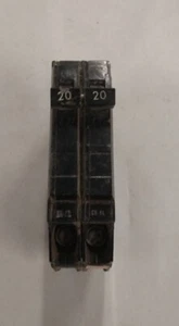 GE - 20 Amp - 1 Pole Tandem - Type TQP - E11592-C - Circuit Breaker - Picture 1 of 6