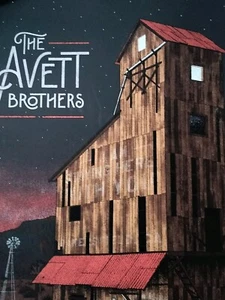 The Avett Brothers Bakersfield 2018 Concert Tour Poster - Picture 1 of 7