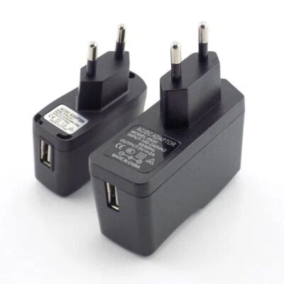 Universal 100V-240V 5V 1A 2A 3A Power Adapter Supply Wall Charger AC to DC EU/US - Image 1 of 4