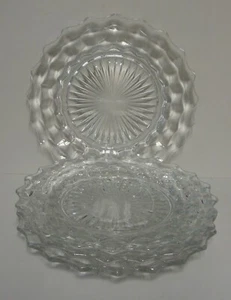 Fostoria AMERICAN 7-1/2" Small Salad Plates 046 549 SETS OF FOUR More Here - Picture 1 of 3