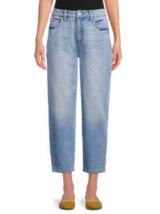 Time & Tru Barrel Style 5 Pocket Light Wash Jeans - Picture 1 of 4