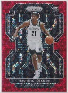 Day'Ron Sharpe 2021-22 Panini Prizm Red Fast Break Prizm Rookie #281 SP /100 - Picture 1 of 2