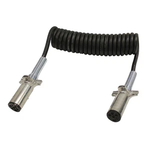 ELECTRIC CABLE ECONOMY 15FT - 7 way power for Tractor Trailers, Big Rig Trucks - Bild 1 von 1