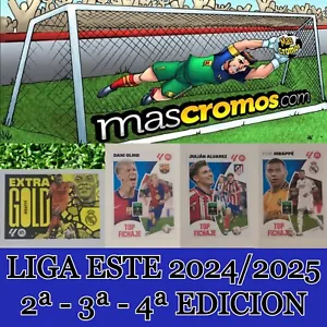 LIGA ESTE 2024/2025 FICHAJES / COLOCAS / TERCERA Y CUARTA EDICION CROMOS DIFICIL - Imagen 1 de 189