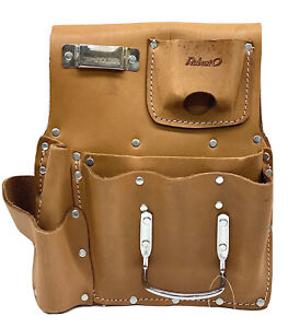 Drywall Tool Pouch Leather Flat Type / Drywall Leather Tool Pouch