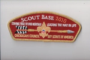 Chickasaw Council TA-26 CSP 2010 Base Scout (300 Made) - Foto 1 di 1