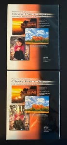 Zestaw 2 błyszczących zdjęć PQ (8,5x11 cali) - łącznie 40 arkuszy, NOWY - Zdjęcie 1 z 3