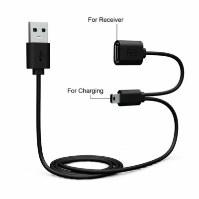 Rii Wireless Keyboard Mini USB Charging Cable for i8, i8+, & X1 Models - Image 1 of 3
