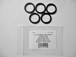 5 juntas tóricas compatibles John Deere R495R / R&S 212JD / NBR H4A Material - Imagen 1 de 2
