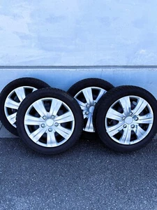 Komplettsatz Toyota Aygo - 15 Zoll Stahlfelgen auf Winterreifen 165/60R15 FULDA - Bild 1 von 12