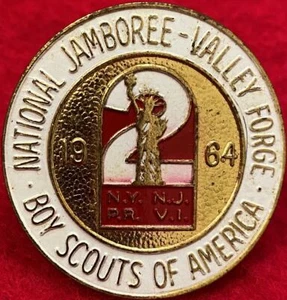 1964 National Jamboree Valley Forge Region 2 Pfadfinder Amerikas N/C Dia [X- - Bild 1 von 1