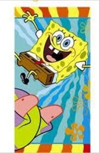 SPONGEBOB BUDDIES - PLASTIC TABLECOVER - PARTY SUPPLIES - Picture 1 of 4