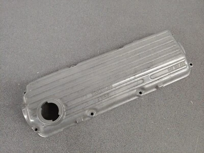 VERY NICE USED ORIGINAL GENUINE PORSCHE 924 ALUMINUM VALVE COVER 047103475 - Imagem 1 de 4