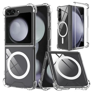 Funda Transparente Para Samsung Galaxy Z Abatible 5/Pliegue 5 Antigolpes MagSafe Cubierta Magnética - Imagen 1 de 35