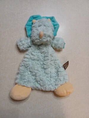 Chupete de dinosaurio azul Demdaco Baby Lovey Foto 1 de 4