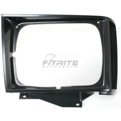 New Right Headlight Door Black Fits Chevrolet S10 1982-1990 GM2513127 15653682 - Image 1 of 4