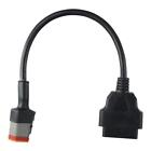 Plastic 6-Pin to 16-Pin OBD2  for  Engaged Gear
