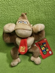 Super Mario Bros. Donkey Kong 8" peluche - Nintendo - Nuovo!!!! - Foto 1 di 5