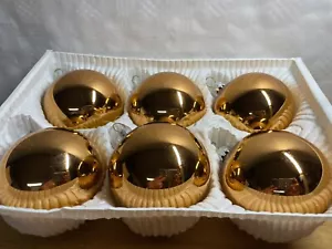 Vintage Weihnachtskugeln Christbaumschmuck Baumschmuck rosefarbig - Bild 1 von 8
