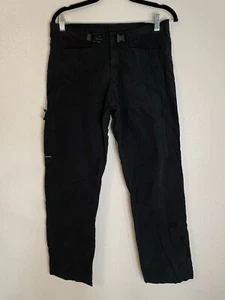 Pantalones negros para mujer talla SM Prana Breathe RN92382 carga al aire libre senderismo trekking - Imagen 1 de 7