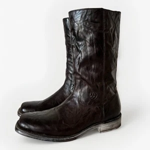 Botas Ariat Premium Marrón Oscuro Vestido Envejecido Puntera Cuadrada Western Para Hombre 9 D - Imagen 1 de 22