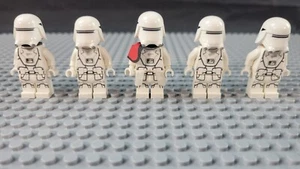 Lego First Order Snowtrooper & officer sw0657 AS-IS (Ship Saturday AM only) - Picture 1 of 10