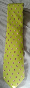 Vineyard Vines Atlanta Hawks Herren-Krawatte neu Made in USA selten limettengrün - Bild 1 von 3