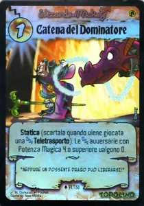 WIZARDS OF MICKEY Catena del Dominatore 91/150 FOIL LE ORIGINI ITA NEAR MINT - Imagen 1 de 1