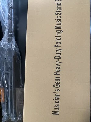 Musician’s Gear 重型折叠音乐架 BLK — 第 1/4 张图片
