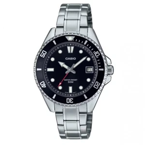 CASIO DURO MDV-10D-1A Orologio Uomo Stile Diver 50m Bracciale Acciaio - Bild 1 von 2