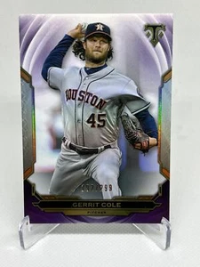 2019 Topps Triple Threads #21 Gerrit Cole Amethyst #/299 - Picture 1 of 2