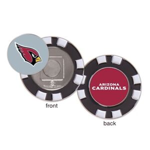 Arizona Cardinals Poker Chip Golf Ball Marker