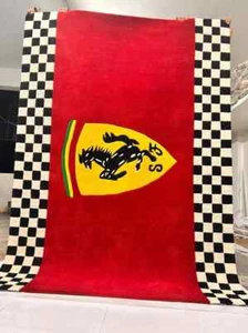 Ferrari Tufted rug for living room rug dinning room rug home decor kids carpet - Picture 1 of 5