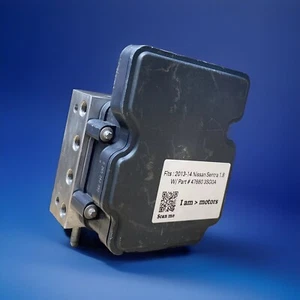 Refurbished ABS Brake Pump Module 2013 - 14 Nissan Sentra 1.8L A/T | 47660 3SG0A - Picture 1 of 5