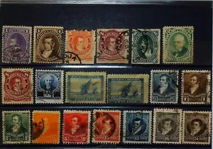 LATIN AMERICA ARGENTINA Early Mint MH* and Used Stamps 22300 - Foto 1 di 1