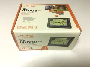MIO MOOV 300 PORTABLE GPS NAVIGATION DEVICE WITH TEXT - TO - SPEECH - Picture 1 of 10