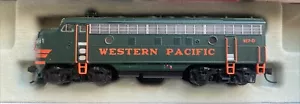 N Scale Intermountain F7A Western Pacific WP 917-D Perlman Green Locomotive - Picture 1 of 2