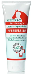 ✅Dr. Jacoby's Pferdesalbe Medic Pferdebalsam lindert muskuläre Beschwerden 200m✅ - Bild 1 von 1