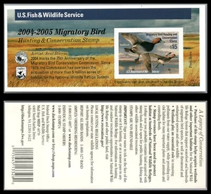 US Federal Duck Stamp Scott RW71A REDHEADS Sheetlet MNH - Picture 1 of 1