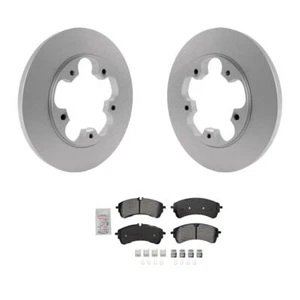 Transit Auto Rear Coated Disc Rotors and Brake Pads Kit KGA-105595 - Picture 1 of 16