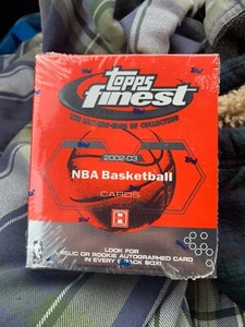 2002-03 Topps Finest NBA  Basketball 6-pack Hobby box sealed good condition