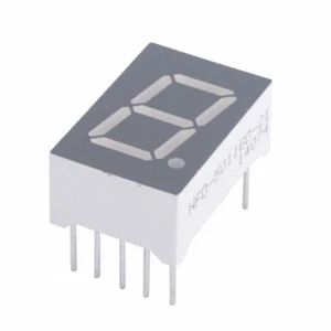 4/8x LED 7-Segment-Anzeige Rot KLS9-D-5011BD-21 660nm 12.7mm - Bild 1 von 9
