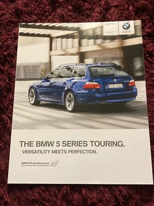 BMW Serie 5 Touring Folleto 2010 - Edición Reino Unido, 1/2010 inc 525i, 530i, 550i, 535d - Imagen 1 de 1