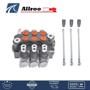 Hydraulisches Wegeventil 11GPM 3 Schieber doppeltwirkend verstellbar - Bild 1 von 7