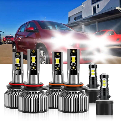 For Chevrolet Sonora 2005-2006 LED Headlight Bulb High Low Beam + Fog Light - Изображение 1 из 4