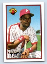 1989 Bowman Curt Ford Oversize Philadelphia Phillies #408